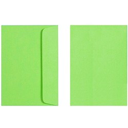 Quill Envelope 80GSM C6 Lime Pack of 25