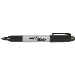 PAPER MATE SUPER SHARPIE PERMANENT MARKERS 1.5mm Black