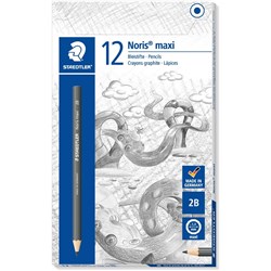 NORIS CLUB MAXI LEARNER PENCIL Graphite 2B bx12