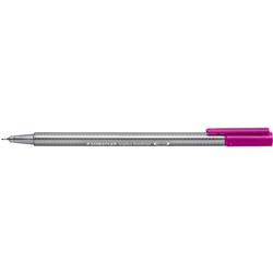 STAEDTLER TRIPLUS 334 Fineliner Lilac Pack of 10