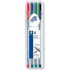 TRIPLUS FINELINER WALLET OF 4