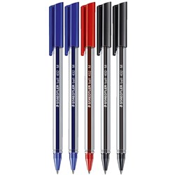 PEN STAEDTLER STICK BLUE EXTRA FINE(M) 0.45MM