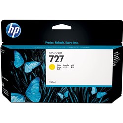 HP #727 INK CARTRIDGE YELLOW 130ML
