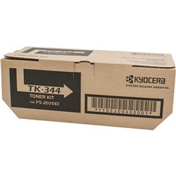 KYOCERA FS-2020D TONER CARTRIDGE -12,000 PAGES @ 5% TK-344