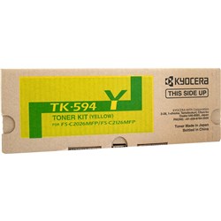 KYOCERA TONER CARTRIDGE TK594Y Yellow