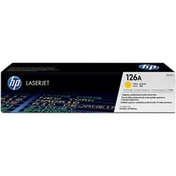 HP CE312A TONER CART 1K Page Yellow