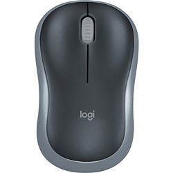 LOGITECH M185 WIRELESS MOUSE M185 Swift Grey