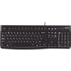 LOGITECH K120 WIRED KEYBOARD K120 Black