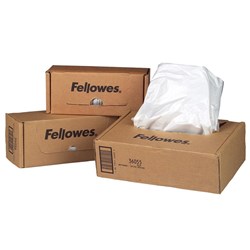 FELLOWES SHREDDER BAGS Bags & Ties L975xW530xGusset 370mm PK50