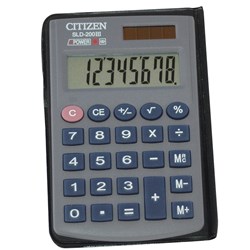 CITIZEN SLD200N POCKET CALCULATOR