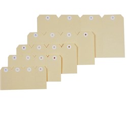 SHIPPING TAGS No.2 40x82mm 1000