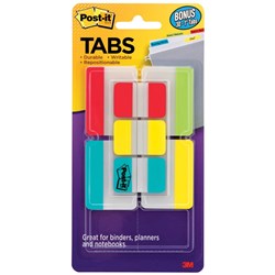 POST IT DURABLE INDEX TABS 686-VAD2 50mm, 25mm Colour