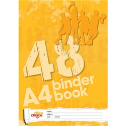 OFFICE CHOICE BINDER BOOK A4 48pg 7 Hole