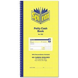 SPIRAX PETTY CASH BOOK #552 4TV