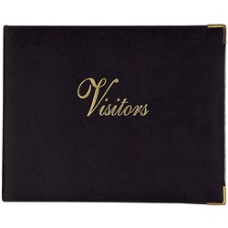 ZIONS VISITORS BOOK (GENERAL PURPOSE) NO. 72BLACK 72Black 90x260