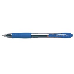 PILOT G2 RETRACT BLUE GEL INK BALL PEN 0.7mm