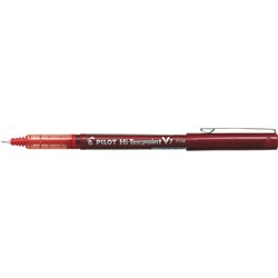 PILOT BX-V7 HI-TECPOINT PEN FINE RED BX