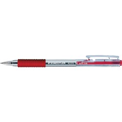 STAEDTLER STICK CLICK BALLPEN 422G Medium Red Retractable **TO BE DISCONTINUED**