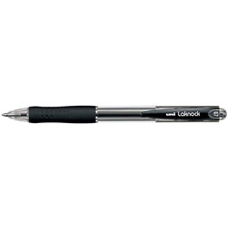 UNIBALL SN100 LAKNOCK RETRACTABLE BALLPOINT PEN 0.7MM FINE BLACK