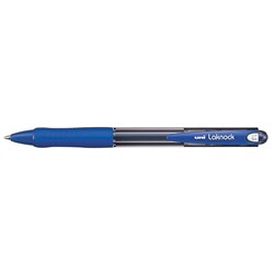 UNIBALL SN100 LAKNOCK RETRACTABLE BALLPOINT PEN 1.0mm Medium Blue