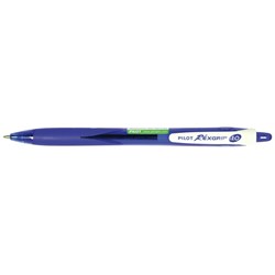 PILOT BEGREEN REXGRIP PEN MED BLUE