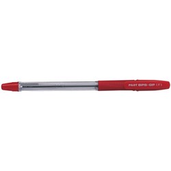 PILOT BPS-GP BALLPOINT FINE RED