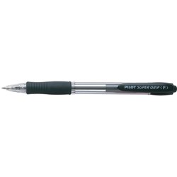 PILOT BPGP-10R-F SUPERGRIP RETRACTABLE BLACK