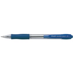 PILOT BPGP-10R-F SUPERGRIP RETRACTABLE BLUE