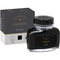 QUINK FOUNTAIN PEN INK PERMANENT BLACK 57cc BOTTLE