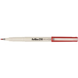 ARTLINE 210 WRITING PENS Red