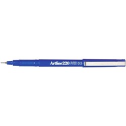 ARTLINE 220 SUPER FINE WRITING PENS Blue