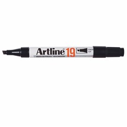 ARTLINE 19 INDUSTRIAL PERMANENT MARKER BLACK CHISEL TIP