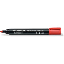 STAEDTLER 352 PERMANENT MARKER Bullet Red