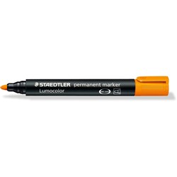 STAEDTLER 352 PERMANENT MARKER Bullet Orange Box of 10