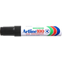 ARTLINE 100 PERMANENT MARKERS Black 12.0mm