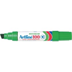 ARTLINE 100 CHISEL POINT GREEN