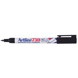 ARTLINE 750 LAUNDRY MARKERS Black
