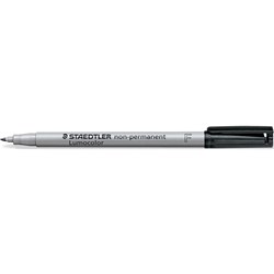 STAEDTLER 316 LUMOCOLOR OHP PENS WATER SOLUBLE FINE 0.6mm Black