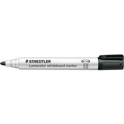 STAEDTLER 351 WHITEBOARD MARKER LUMOCLOUR Bullet Black