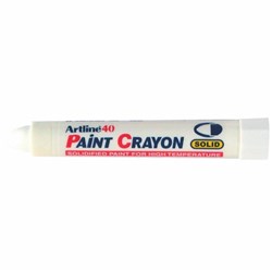 ARTLINE 40 PAINT CRAYON White