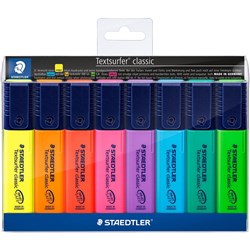 STAEDTLER CLASSIC HIGHLIGHTER Textsurfer Assorted Wallet 8