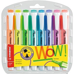 STABILO SWING COOL HIGHLIGHTER 275/8 Assorted Wlt 8 WLT