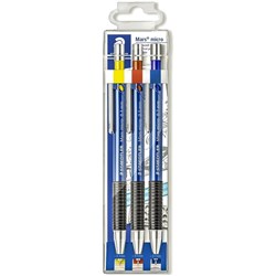 STAEDTLER MARS MICRO PENCIL Mechanical .3mm.5mm &.7mm Wlt3 WLT3