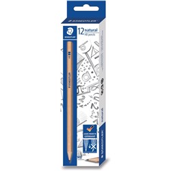 STAEDTLER NATURAL PENCIL HB BX12 BOX12