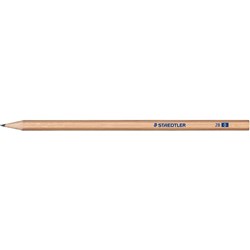 STAEDTLER NATURAL PENCIL 2B Pack of 12