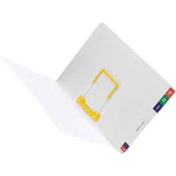 AVERY LATERAL NOTES FILES A4 With Tubeclip BX100