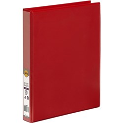 INSERT BINDERS A4 4D 25MM RED