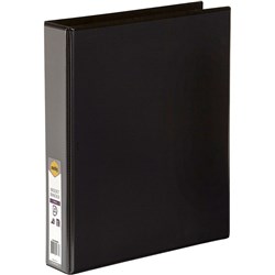 BINDER A4 4D 38MM INSERT BLACK