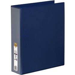 BINDER A4 4D 50MM INSERT BLUE