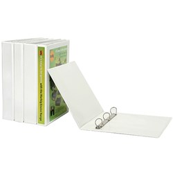 INSERT BINDERS A4 4D 65MM WHITE